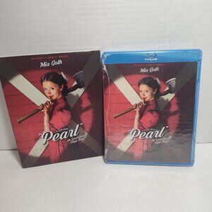 Pearl (Blu-ray + DVD, 2022) NEW SEALED - Mia Goth